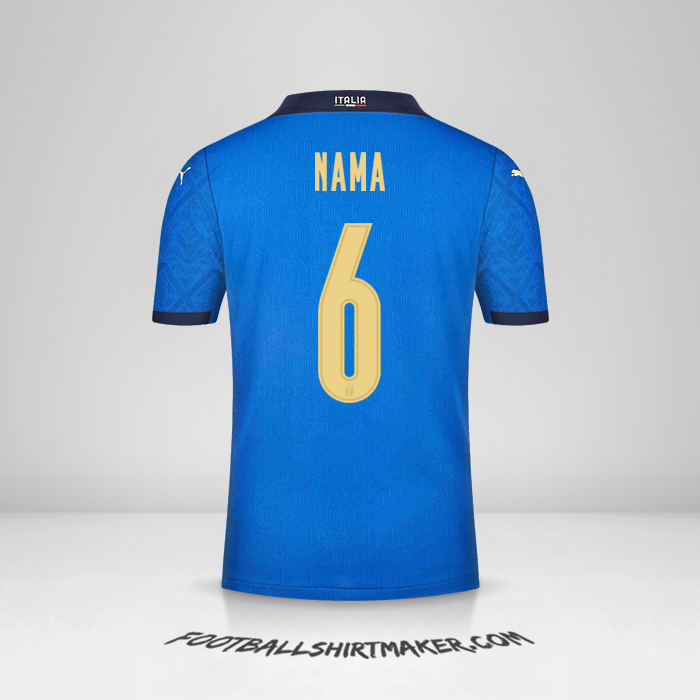 Jersey Italia 2020/2021 -  nama - 6