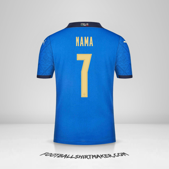 Jersey Italia 2020/2021 -  nama - 7