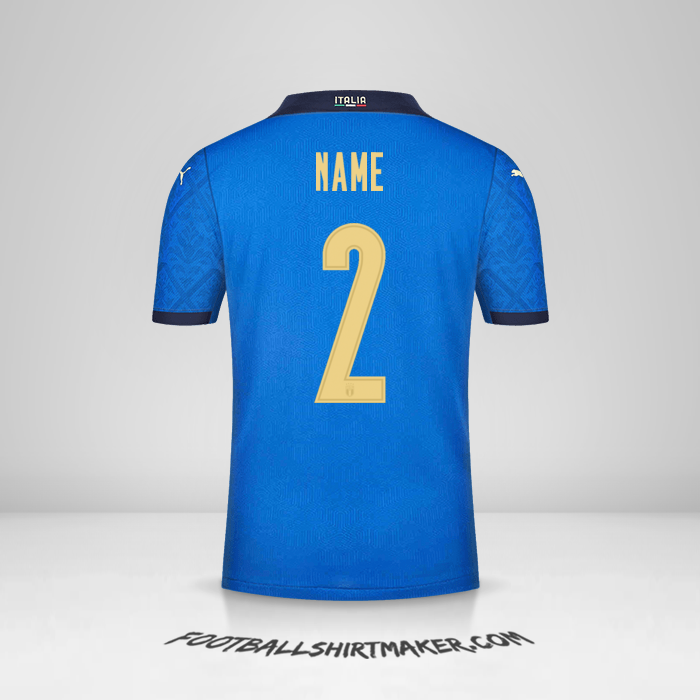 Trikot Italien 2020/2021 -  name - 2