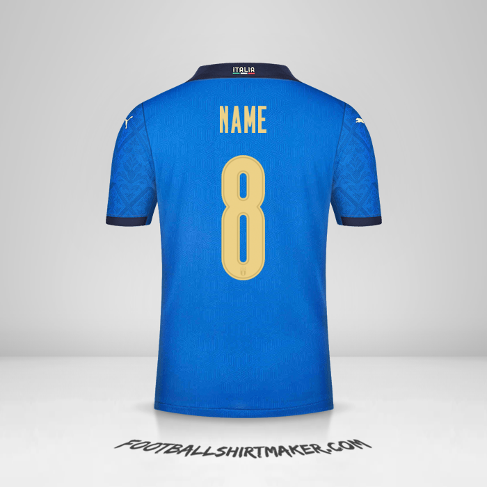 Shirt Italy 2020/2021 -  name - 8