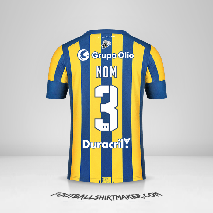 Maillot Rosario Central 2021 -  nom - 3