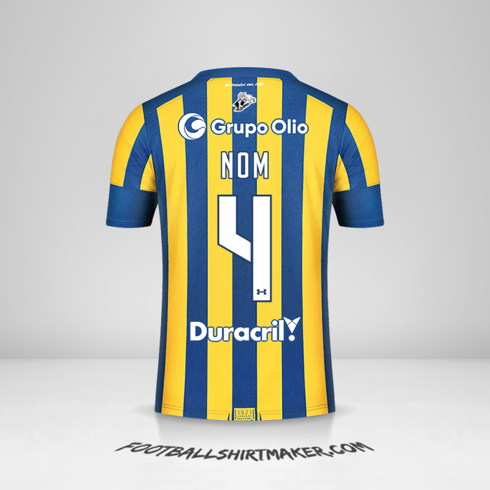 Maillot Rosario Central 2021 -  nom - 4