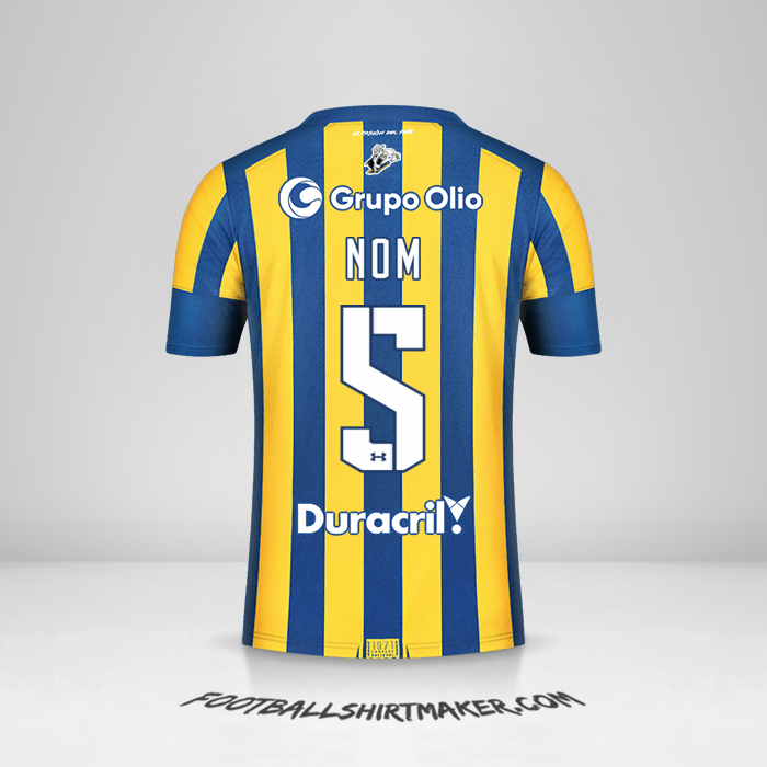 Maillot Rosario Central 2021 -  nom - 5
