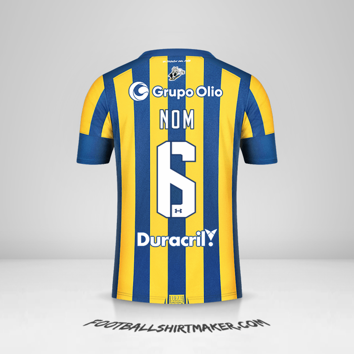 Maillot Rosario Central 2021 -  nom - 6
