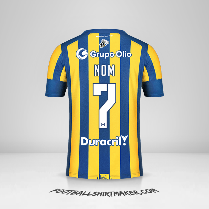 Maillot Rosario Central 2021 -  nom - 7