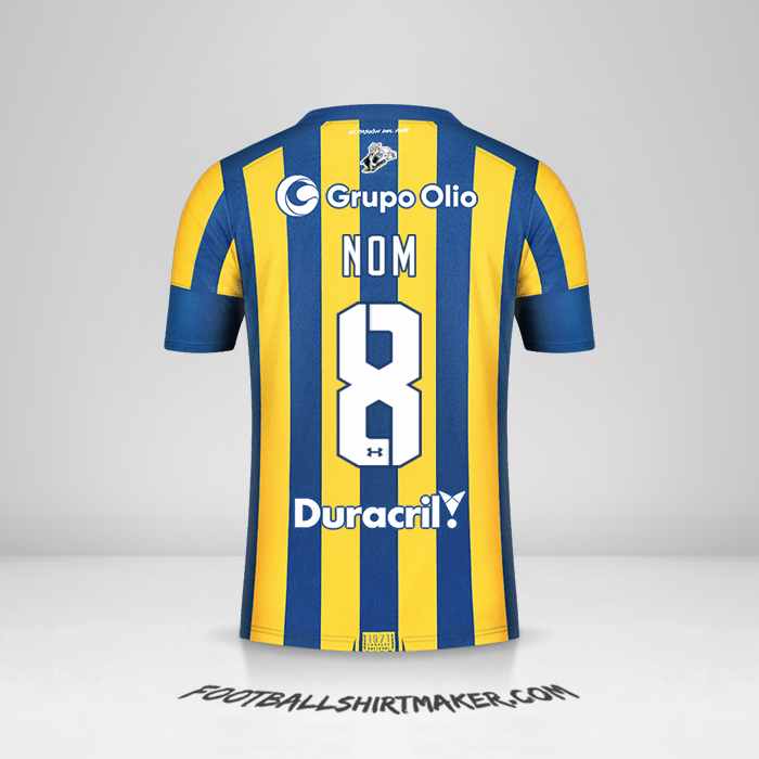 Maillot Rosario Central 2021 -  nom - 8