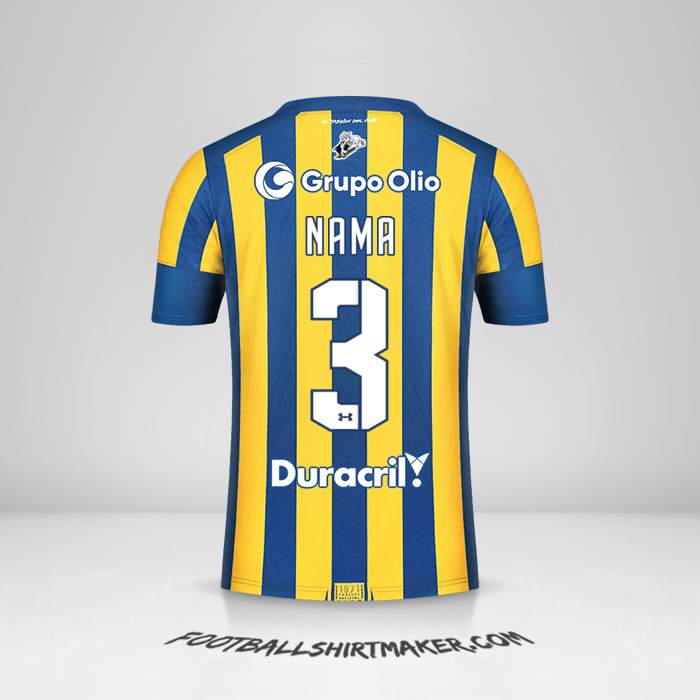 Jersey Rosario Central 2021 -  nama - 3