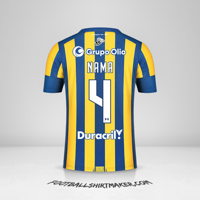 Jersey Rosario Central 2021 -  nama - 4