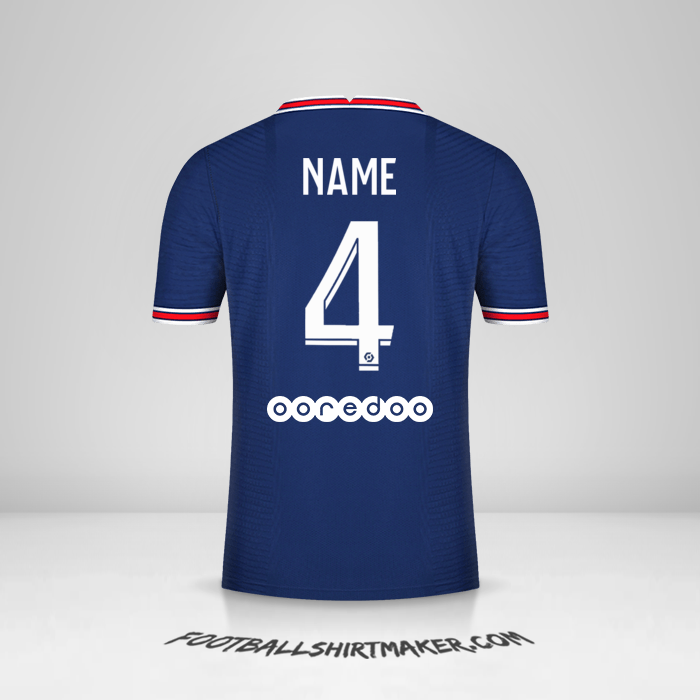 Trikot Paris Saint Germain 2021/2022 -  name - 4
