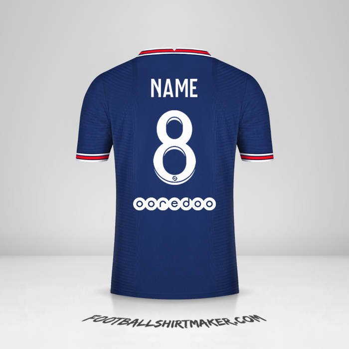 Trikot Paris Saint Germain 2021/2022 -  name - 8