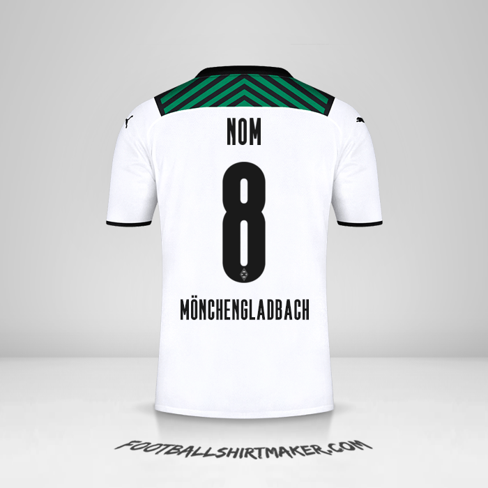 Maillot Borussia Monchengladbach 2021/2022 -  nom - 8