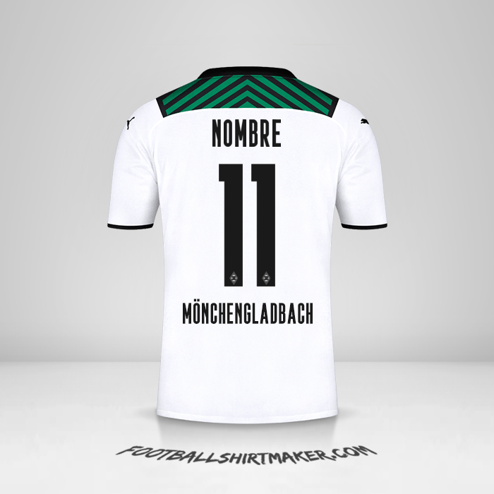 Jersey Borussia Monchengladbach 2021/2022 -  nombre - 11