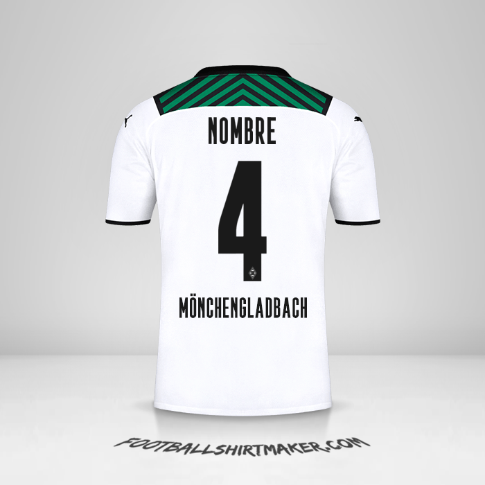 Jersey Borussia Monchengladbach 2021/2022 -  nombre - 4