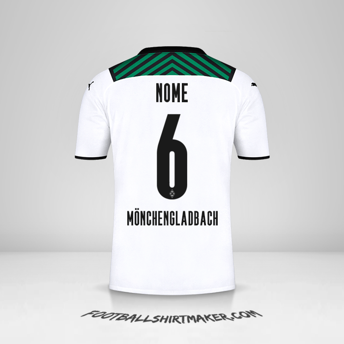 Maglia Borussia Monchengladbach 2021/2022 -  nome - 6