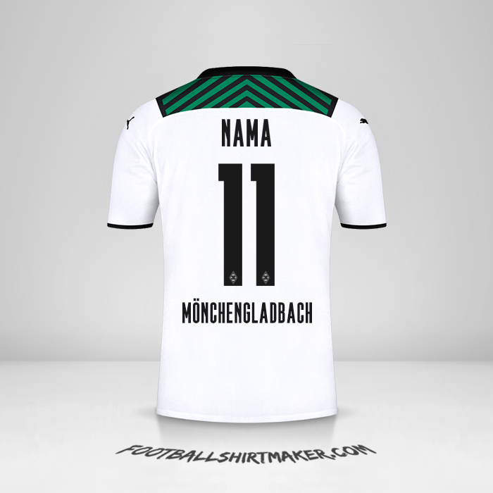 Jersey Borussia Monchengladbach 2021/2022 -  nama - 11