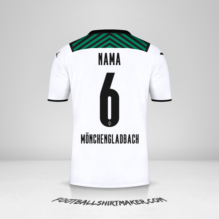 Jersey Borussia Monchengladbach 2021/2022 -  nama - 6