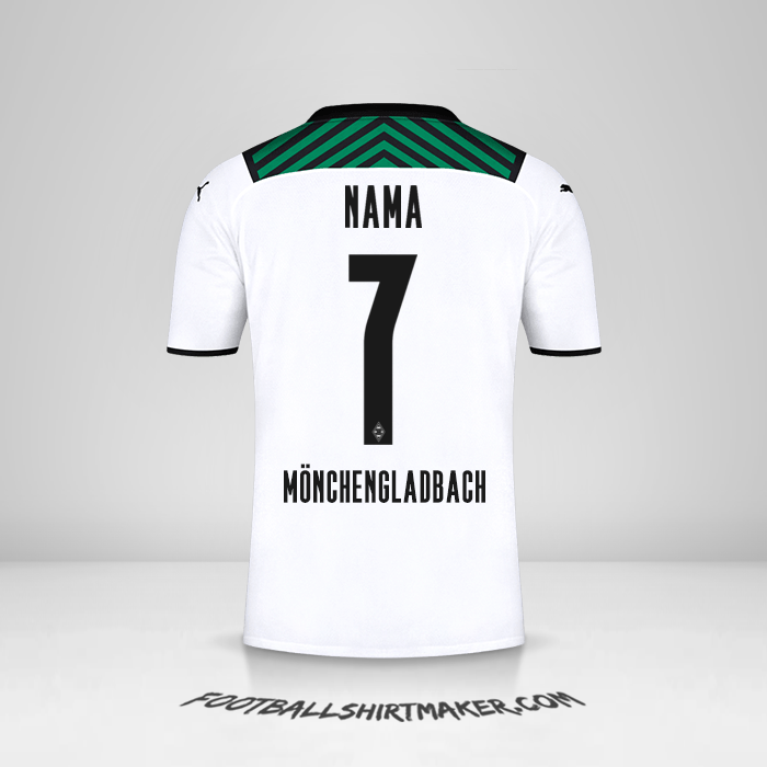 Jersey Borussia Monchengladbach 2021/2022 -  nama - 7