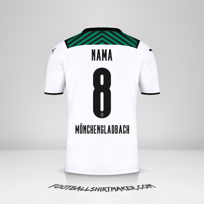 Jersey Borussia Monchengladbach 2021/2022 -  nama - 8