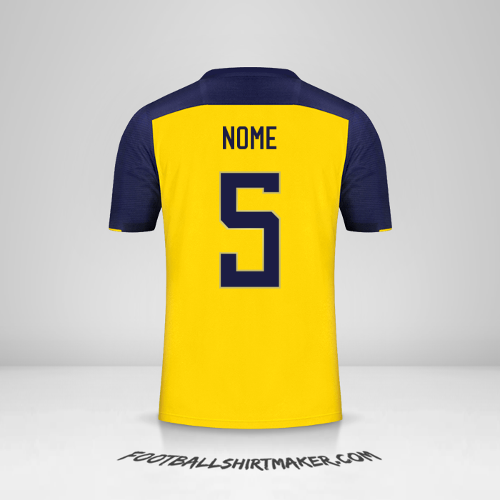 Maglia Ecuador 2020/22 -  nome - 5