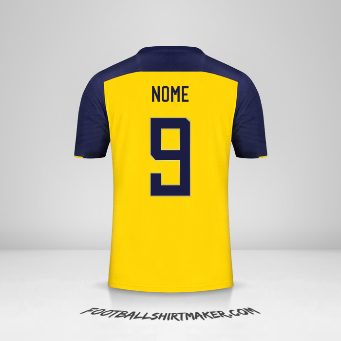 Camisola Equador 2020/22 -  nome - 9