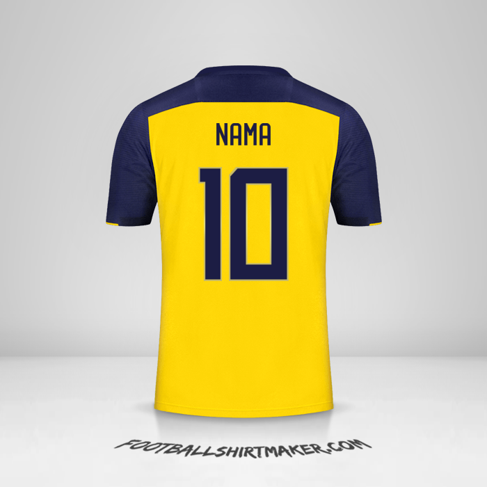 Jersey Ekuador 2020/22 -  nama - 10