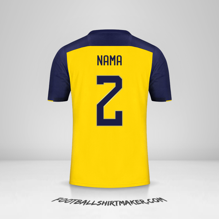 Jersey Ekuador 2020/22 -  nama - 2