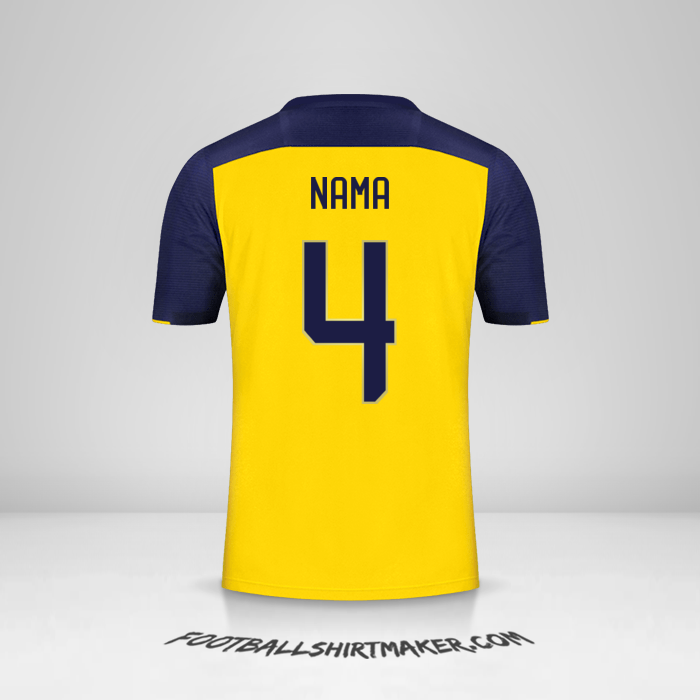 Jersey Ekuador 2020/22 -  nama - 4