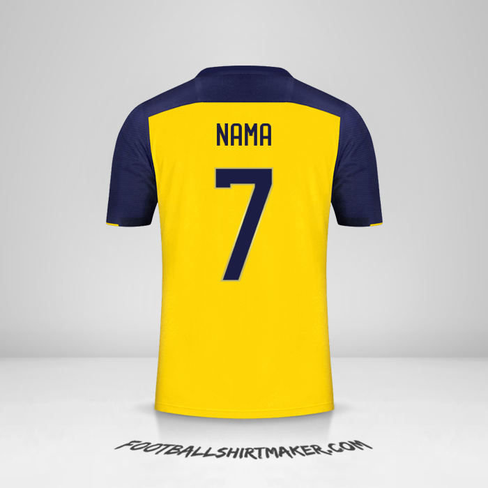Jersey Ekuador 2020/22 -  nama - 7