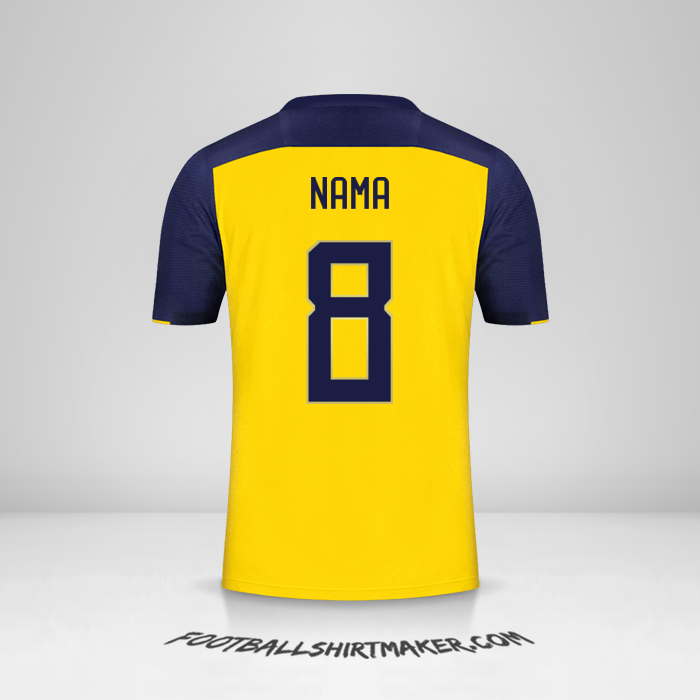 Jersey Ekuador 2020/22 -  nama - 8