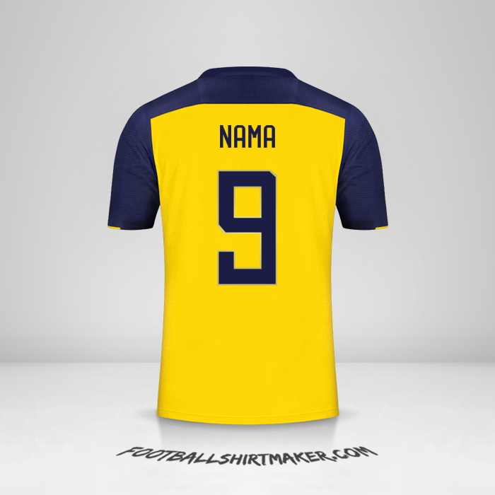 Jersey Ekuador 2020/22 -  nama - 9