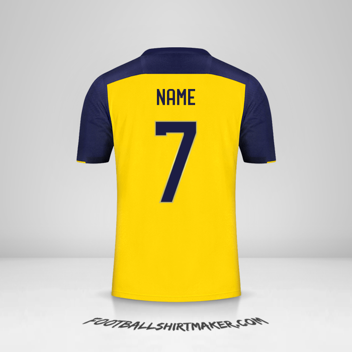 Jersey Ecuador 2020/22 -  name - 7