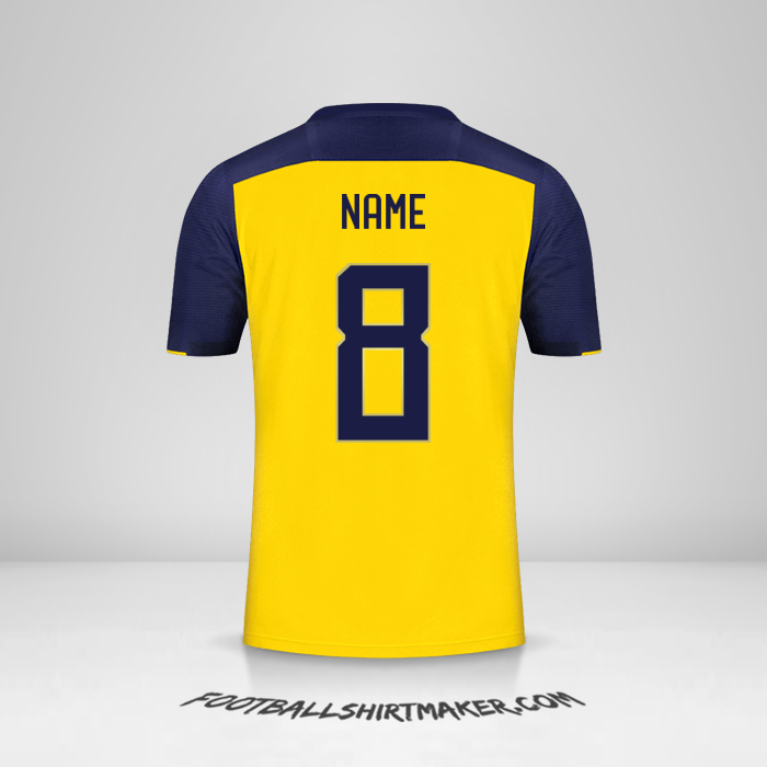 Shirt Ecuador 2020/22 -  name - 8