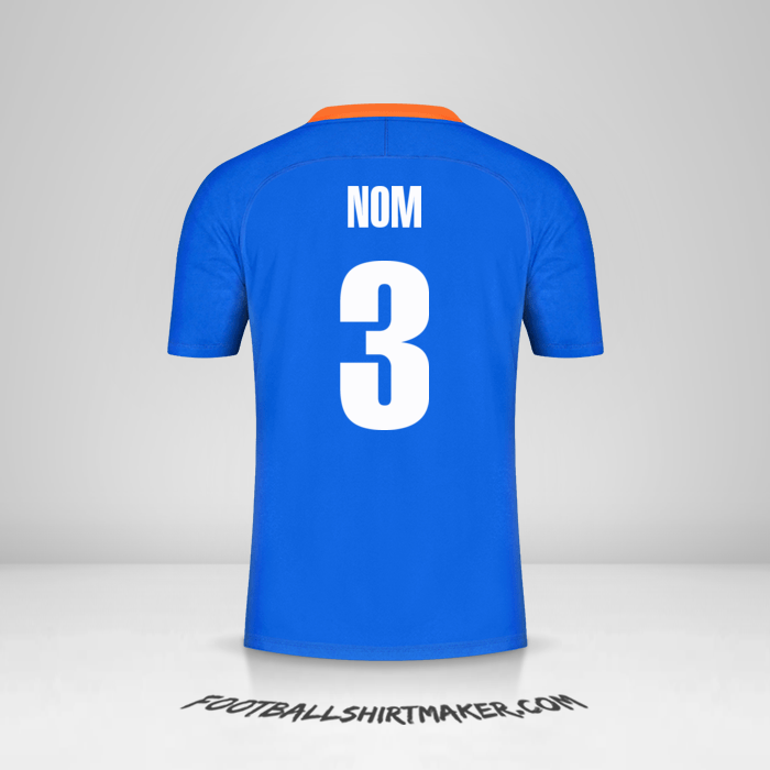 Maillot Inde 2021 -  nom - 3