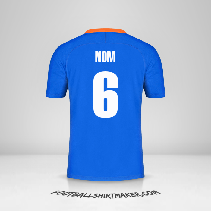Maillot Inde 2021 -  nom - 6