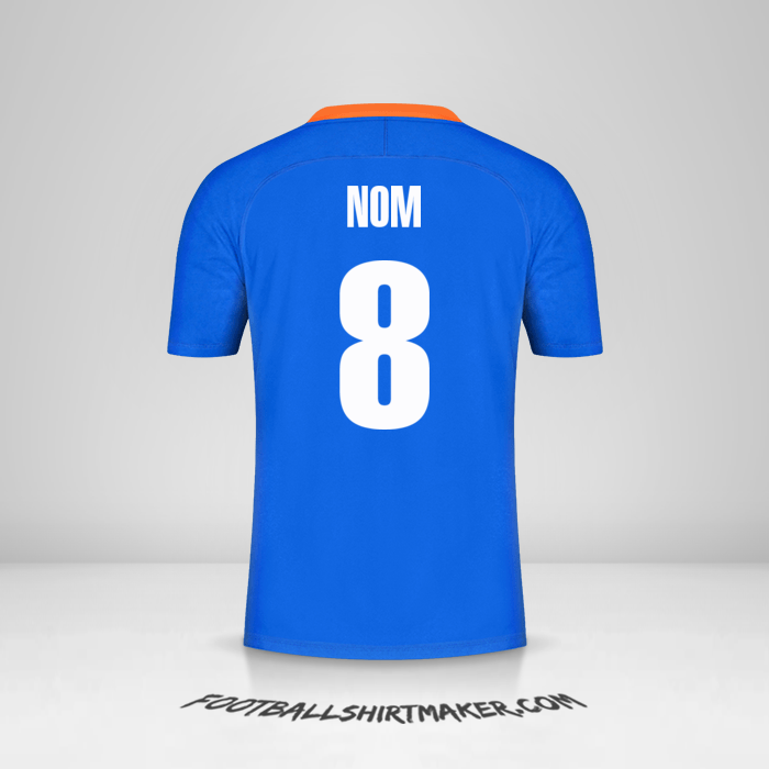 Maillot Inde 2021 -  nom - 8