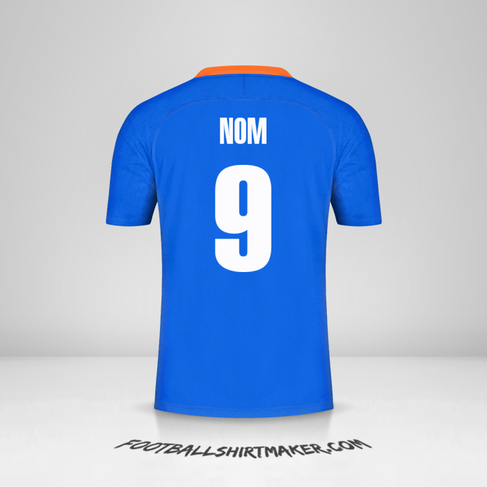 Maillot Inde 2021 -  nom - 9