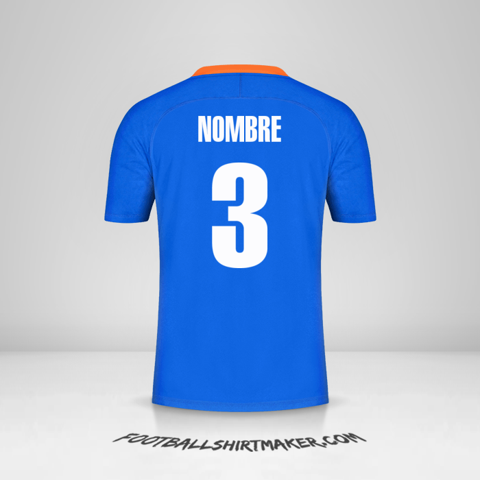 Jersey India 2021 -  nombre - 3