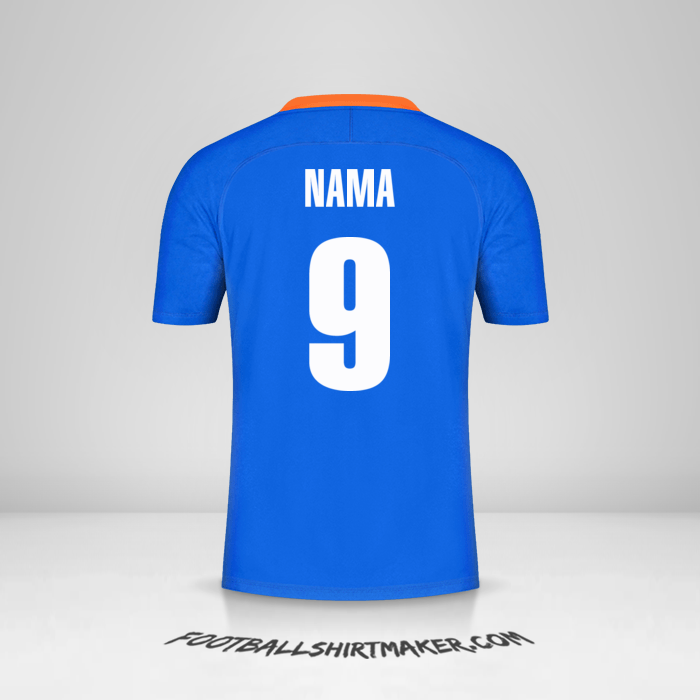 Jersey India 2021 -  nama - 9