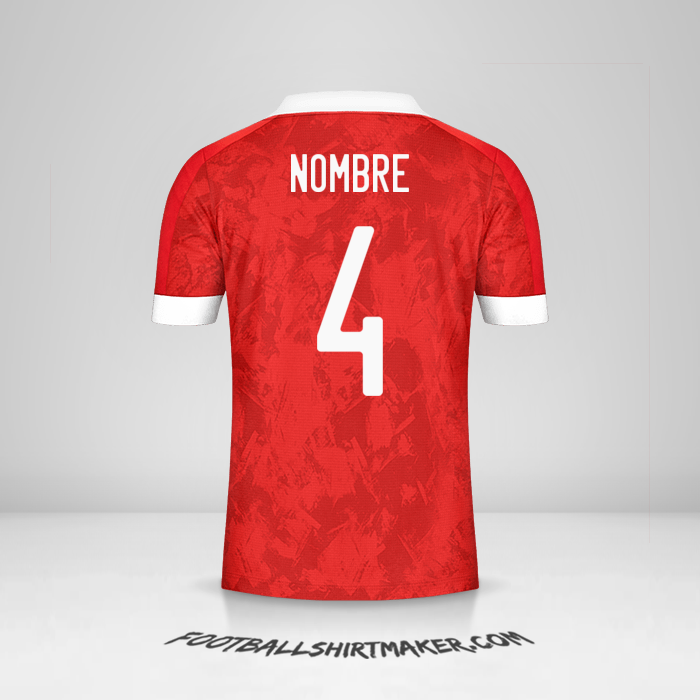 Camiseta Rusia 2020/2021 -  nombre - 4