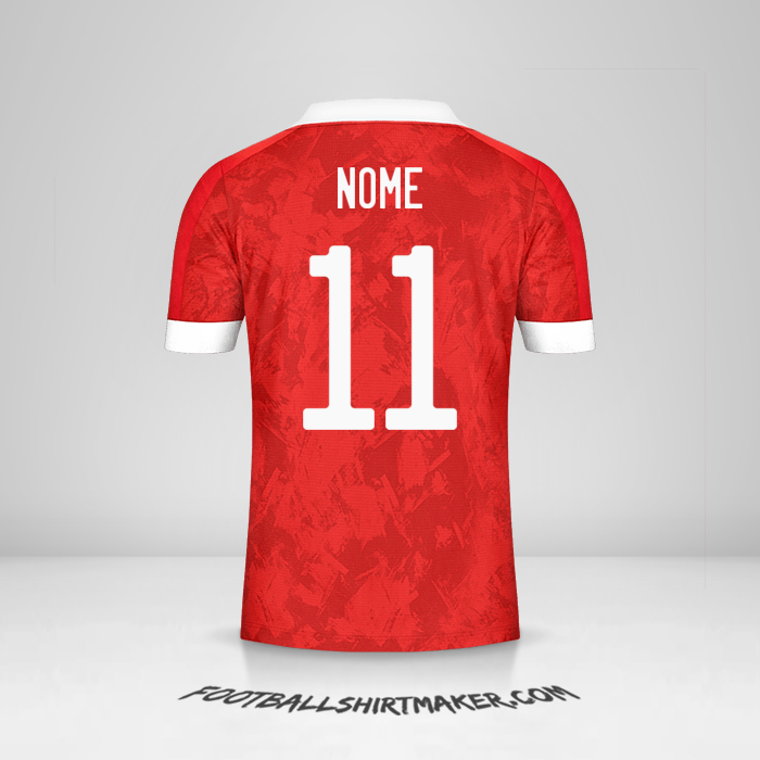 Maglia Russia 2020/2021 -  nome - 11