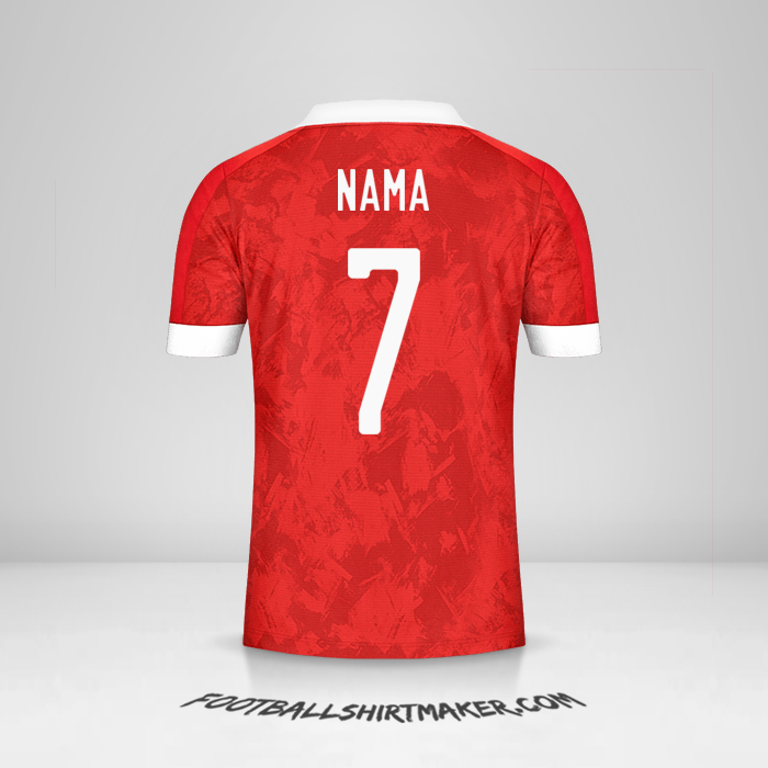 Jersey Rusia 2020/2021 -  nama - 7