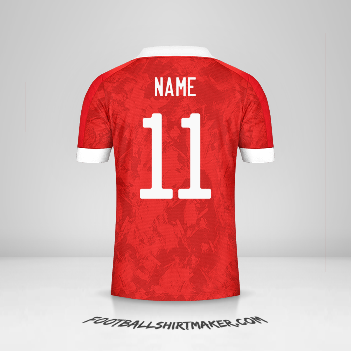 Shirt Russia 2020/2021 -  name - 11