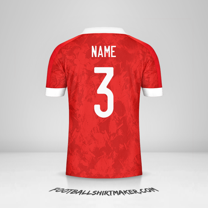 Jersey Russia 2020/2021 -  name - 3