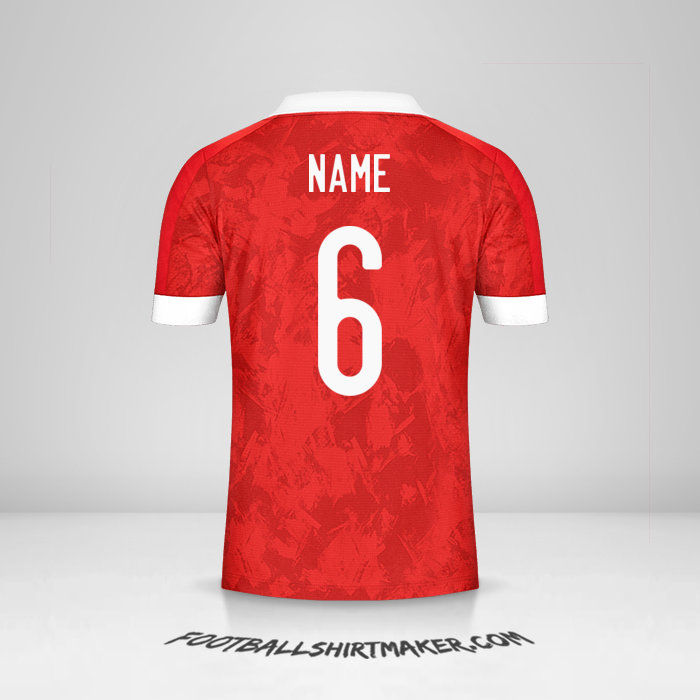 Shirt Russia 2020/2021 -  name - 6