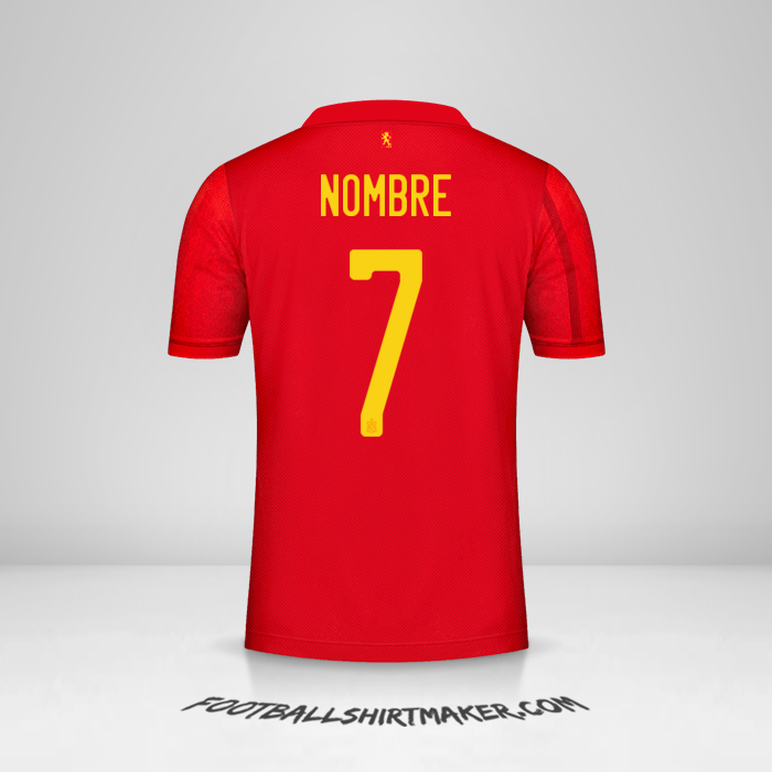 Camiseta España 2020/2021 -  nombre - 7