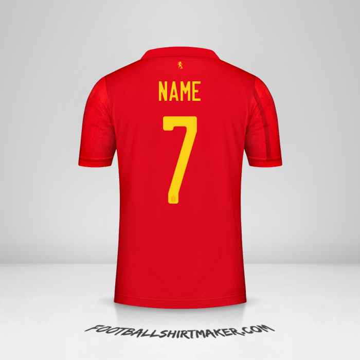 Shirt Spain 2020/2021 -  name - 7