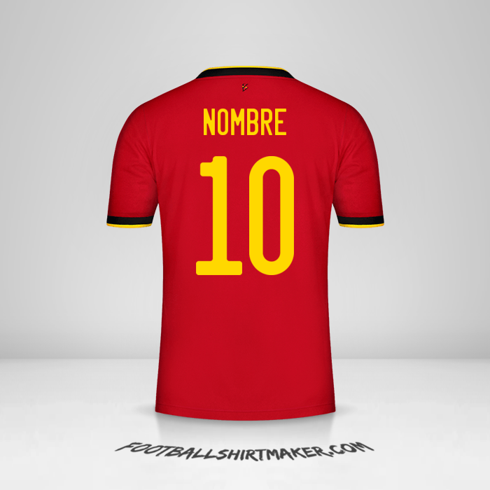 Jersey Belgica 2020/2021 -  nombre - 10