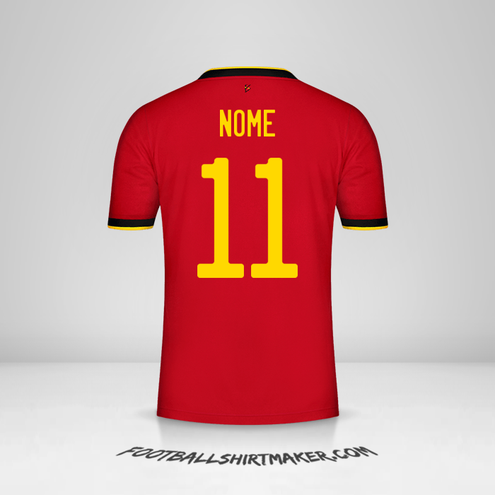 Camisola Bélgica 2020/2021 -  nome - 11
