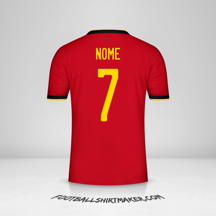 Camisa Bélgica 2020/2021 -  nome - 7