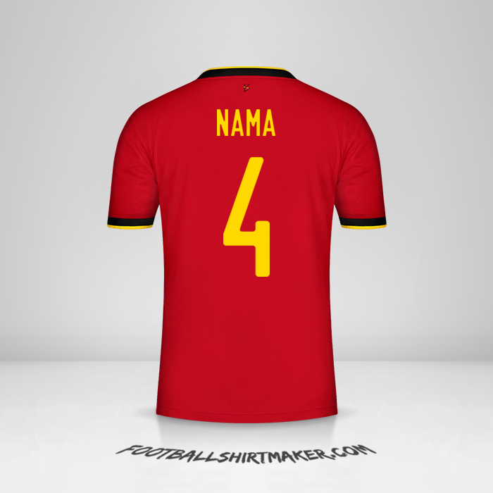 Jersey Belgia 2020/2021 -  nama - 4